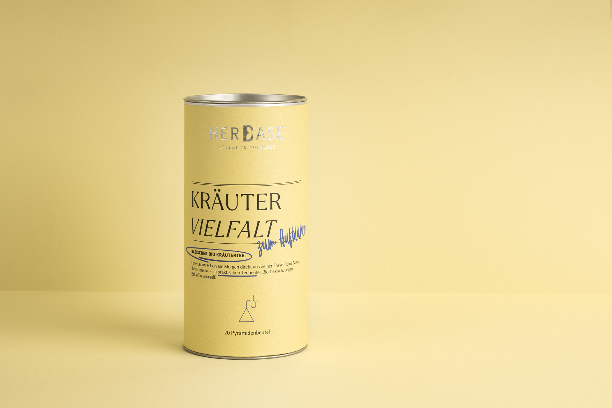 HERBASE "Zum Aufblühen" BIO - 4 Dosen á 20 x 2 g in Faltschachtel HERBASE "Zum Aufblühen" BIO - 4 Dosen á 20 x 2 g in Faltschachtel